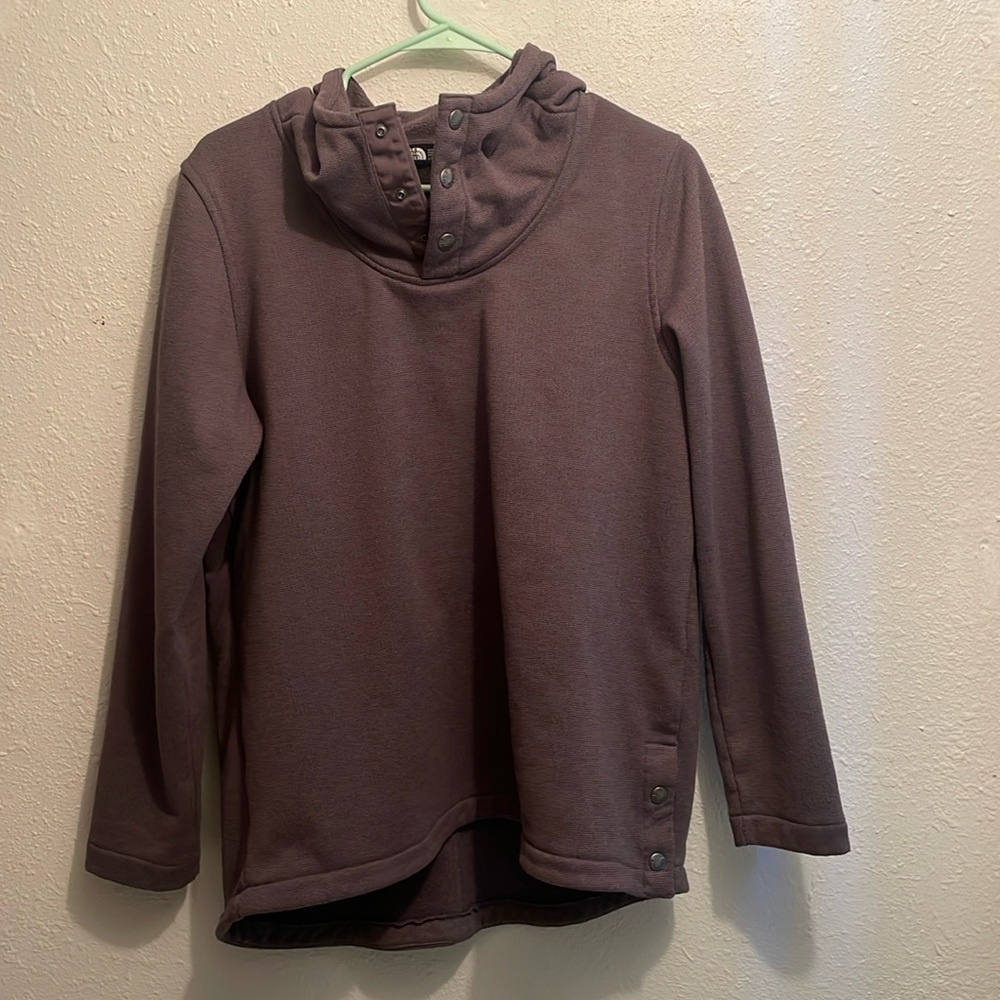 The North Face Women's Mauve Pullover Hoodie Sweatshirt